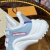 ルイヴィトン 靴 LV アークライト スニーカー レディース lv30356 ホワイト/スカイブルー N品 次に流行るスニーカー 2025 - 画像 (5)