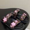 ブラック/ブラウン N品 ヴィトン サンダル レディース