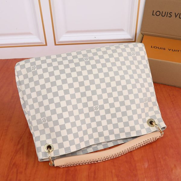 ルイヴィトン アーツィーMM ダミエ・アズール レディース ホワイト lv301355 N品 ルイヴィトン バッグ 人気順 - 画像 (7)