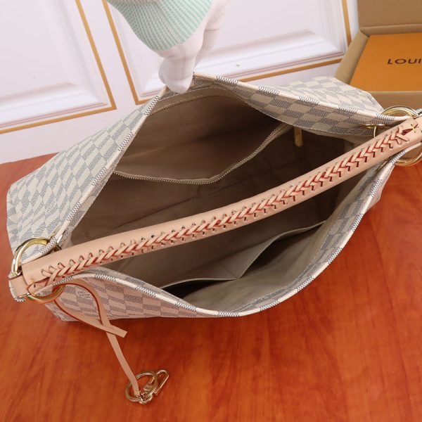 ルイヴィトン アーツィーMM ダミエ・アズール レディース ホワイト lv301355 N品 ルイヴィトン バッグ 人気順 - 画像 (5)