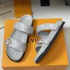 ルイヴィトン 靴 LV Bom Dia フラット コンフォート ミュール lv303358 グレー N品 ヴィトン サンダル レディース - 画像 (7)