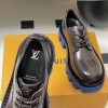 ルイヴィトン 靴 LV チェッカー メリージェーン 男女兼用のローファー lv303361 ブラウン N品 厚底 ローファー 歩きやすい ブランド - 画像 (5)