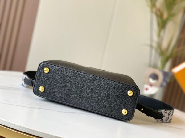 ルイヴィトン カプシーヌ BB レオパード M58720 ワイルドアットハート カプセル コレクション 2WAY ブラック ショルダーバッグ - 画像 (4)
