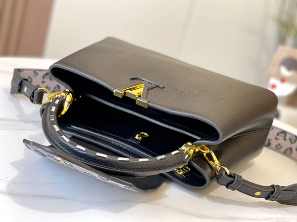 ルイヴィトン カプシーヌ MM M58575 ブラック レディース N品 ルイヴィトン カプシーヌ 人気 - 画像 (6)