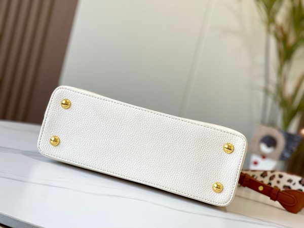ルイヴィトン カプシーヌ MM lv301364 ホワイト レディース N品 ルイヴィトン カプシーヌ 人気 - 画像 (8)
