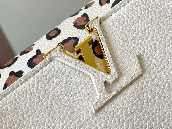 ルイヴィトン カプシーヌ MM lv301364 ホワイト レディース N品 ルイヴィトン カプシーヌ 人気 - 画像 (6)
