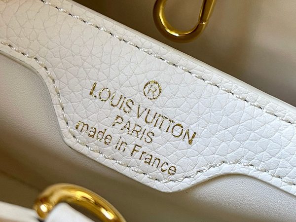 ルイヴィトン カプシーヌ MM lv301364 ホワイト レディース N品 ルイヴィトン カプシーヌ 人気 - 画像 (2)