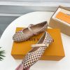 ルイヴィトン 靴 LV パンプス ロミー バレリーナ バレエシューズ 2025 新作 lv303367 ブラウン N品 ルイヴィトン バレリーナ - 画像 (8)