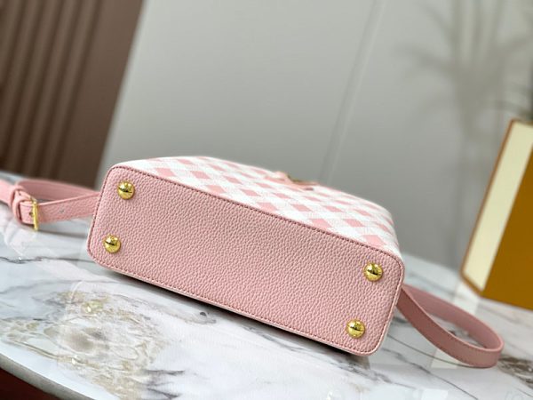 ルイヴィトン カプシーヌ BB レオパード ショルダーバッグ lv301367 ホワイト/ピンク N品 ルイヴィトン カプシーヌ 限定 - 画像 (7)
