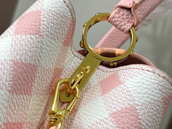 ルイヴィトン カプシーヌ BB レオパード ショルダーバッグ lv301367 ホワイト/ピンク N品 ルイヴィトン カプシーヌ 限定 - 画像 (5)