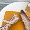 ルイヴィトン 靴 LV パンプス ロミー バレリーナ バレエシューズ 2025 新作 lv303367 ブラウン N品 ルイヴィトン バレリーナ - 画像 (4)