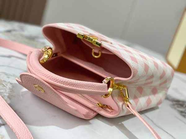 ルイヴィトン カプシーヌ BB レオパード ショルダーバッグ lv301367 ホワイト/ピンク N品 ルイヴィトン カプシーヌ 限定 - 画像 (3)