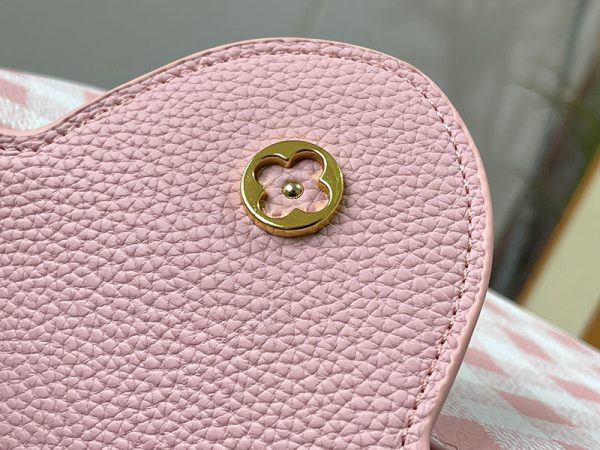 ルイヴィトン カプシーヌ MM lv301368 ホワイト/ピンク レディース ショルダーバッグ N品 ヴィトン カプシーヌ 値段 - 画像 (4)