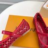 ルイヴィトン 靴 LV パンプス ロミー バレリーナ バレエシューズ 2025 新作 lv303368 レッド N品 ルイヴィトン バレリーナ - 画像 (3)