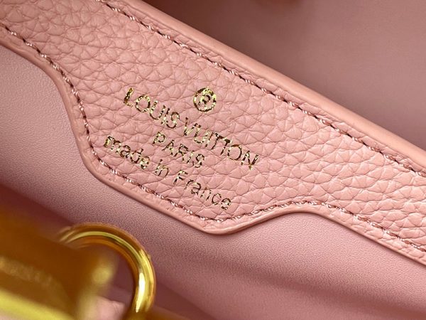 ルイヴィトン カプシーヌ MM lv301368 ホワイト/ピンク レディース ショルダーバッグ N品 ヴィトン カプシーヌ 値段 - 画像 (2)