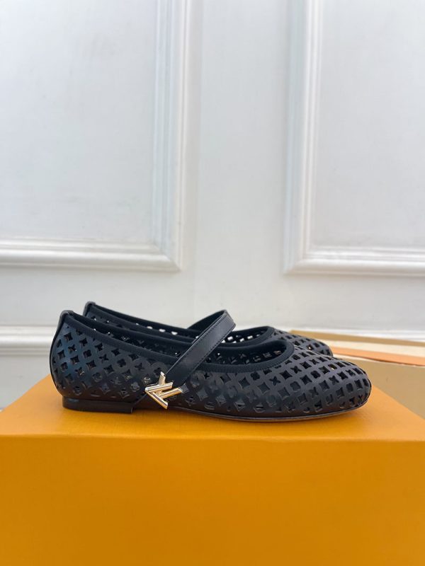 ルイヴィトン 靴 LV パンプス ロミー バレリーナ バレエシューズ 2025 新作 lv303369 ネイビー N品 ルイヴィトン バレリーナ - 画像 (7)