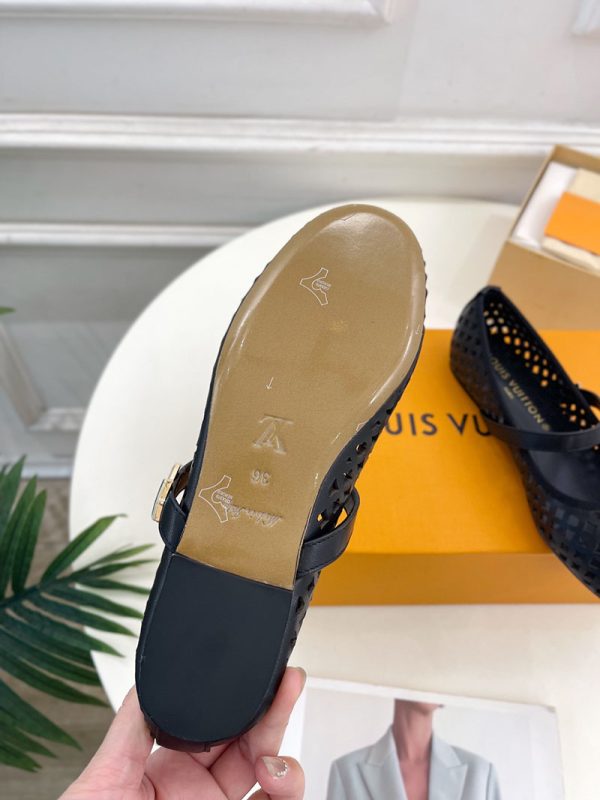ルイヴィトン 靴 LV パンプス ロミー バレリーナ バレエシューズ 2025 新作 lv303369 ネイビー N品 ルイヴィトン バレリーナ - 画像 (2)