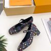 ルイヴィトン 靴 LV メリージェーン パンプス レディース ヒール 5.5cm lv303371 マルチカラー N品 メリージェーン 靴 コーデ - 画像 (8)
