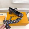 ルイヴィトン 靴 LV メリージェーン パンプス レディース ヒール 5.5cm lv303371 マルチカラー N品 メリージェーン 靴 コーデ - 画像 (7)