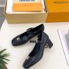 ルイヴィトン 靴 LV メリージェーン パンプス レディース ヒール 5.5cm lv303372 ブラック N品 メリージェーン 靴 コーデ - 画像 (8)