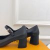 ルイヴィトン 靴 LV メリージェーン パンプス レディース ヒール 5.5cm lv303372 ブラック N品 メリージェーン 靴 コーデ - 画像 (3)