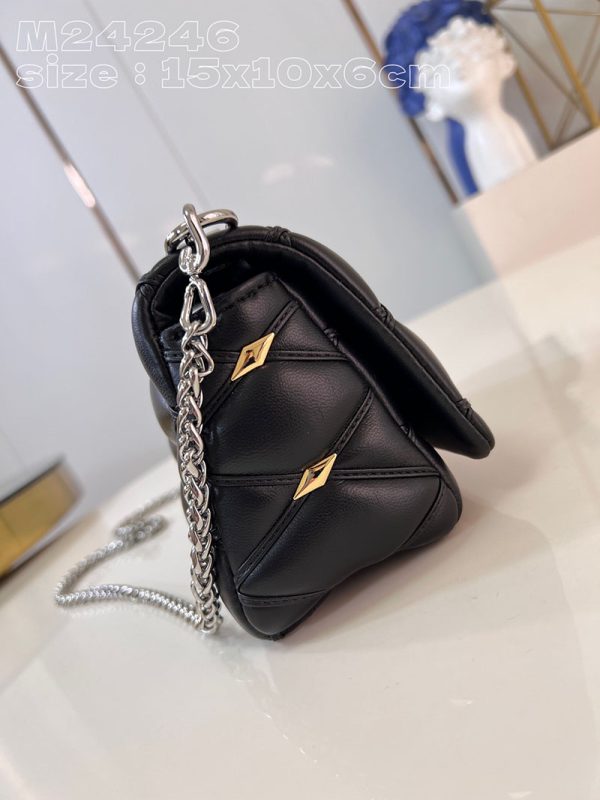 LOUIS VUITTON マルタージュ PICO GO-14 ブラック M24246 ショルダーバッグ ミニバッグ ポシェット 超N品 - 画像 (8)