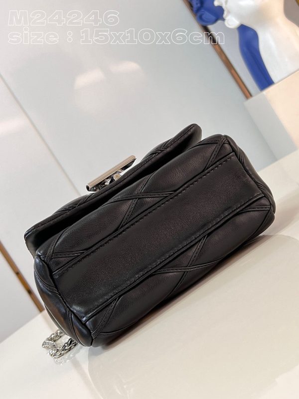 LOUIS VUITTON マルタージュ PICO GO-14 ブラック M24246 ショルダーバッグ ミニバッグ ポシェット 超N品 - 画像 (6)