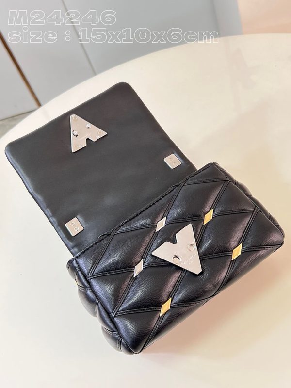 LOUIS VUITTON マルタージュ PICO GO-14 ブラック M24246 ショルダーバッグ ミニバッグ ポシェット 超N品 - 画像 (5)