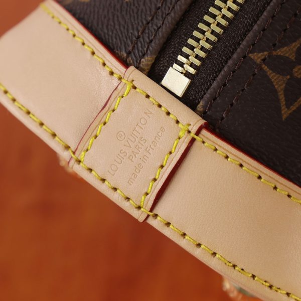 ルイヴィトン モノグラム アルマBB M53152 モノグラムキャンバス×ヌメ革 モノグラム×ゴールド金具 N品 - 画像 (5)