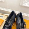 ルイヴィトン 靴 LV メリージェーン パンプス レディース ヒール 9cm lv303380 ブラック N品 ヴィトン 靴 レディース パンプス - 画像 (5)