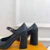 ルイヴィトン 靴 LV メリージェーン パンプス レディース ヒール 9cm lv303380 ブラック N品 ヴィトン 靴 レディース パンプス - 画像 (4)