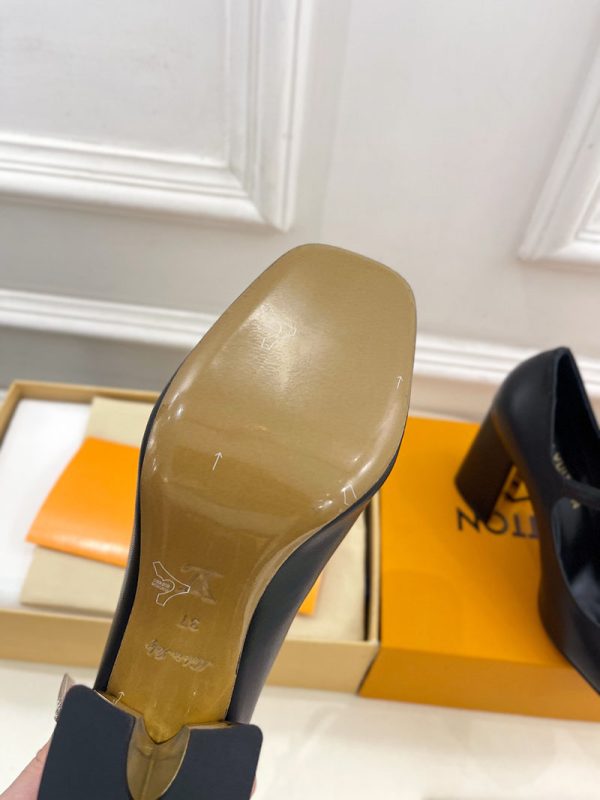 ルイヴィトン 靴 LV メリージェーン パンプス レディース ヒール 9cm lv303380 ブラック N品 ヴィトン 靴 レディース パンプス - 画像 (2)