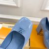 ルイヴィトン 靴 LV メリージェーン パンプス レディース ヒール 9cm lv303381 ブルー N品 ヴィトン 靴 レディース パンプス - 画像 (5)