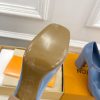ルイヴィトン 靴 LV メリージェーン パンプス レディース ヒール 9cm lv303381 ブルー N品 ヴィトン 靴 レディース パンプス - 画像 (2)