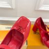 ルイヴィトン 靴 LV メリージェーン パンプス レディース ヒール 9cm lv303383 レッド N品 ヴィトン 靴 レディース パンプス - 画像 (5)