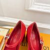 ルイヴィトン 靴 LV メリージェーン パンプス レディース ヒール 9cm lv303383 レッド N品 ヴィトン 靴 レディース パンプス - 画像 (4)