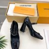 ルイヴィトン 靴 LV メリージェーン パンプス レディース ヒール 9cm lv303385 ブラック N品 ヴィトン 靴 レディース - 画像 (7)