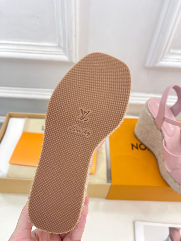 ルイヴィトン 靴 LV サンダル＆エスパドリーユ 2025 新作 レディース靴 lv303386 ピンク N品 ヴィトン サンダル レディース - 画像 (2)