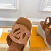 ルイヴィトン 靴 LV サンダル＆エスパドリーユ 2025 新作 レディース靴 lv303387 ブラウン N品 ヴィトン サンダル レディース - 画像 (3)