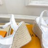 ルイヴィトン 靴 LV サンダル＆エスパドリーユ 2025 新作 レディース靴 lv303388 ホワイト N品 ヴィトン サンダル レディース - 画像 (5)