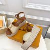ルイヴィトン 靴 LV サンダル＆エスパドリーユ 2025 新作 レディース靴 lv303390 ブラウン N品 レディース サンダル 人気ブランド - 画像 (6)