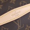 ルイヴィトン モノグラム バムバッグ ボディバッグ ブラウン M43644 メンズ モノグラムキャンバス N品 - 画像 (5)