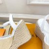 ルイヴィトン 靴 LV サンダル＆エスパドリーユ 2025 新作 レディース靴 lv303396 ホワイト N品 夏 サンダル レディース 歩きやすい - 画像 (3)
