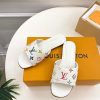 ルイヴィトン 靴 ルイ・ヴィトン x 村上隆コレクション フラットミュール 1AGVW7 ホワイト LV x TM 6AM - 画像 (7)
