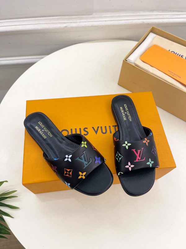 ルイヴィトン 靴 ルイ・ヴィトン x 村上隆コレクション フラットミュール lv303406 ルイヴィトン 村上隆 2025 取り扱い店舗 - 画像 (9)