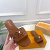 ルイヴィトン 靴 LV マレ ミュール 2025新作 ワインレッド lv303408 N品 ルイヴィトン サンダル レディース 新作 - 画像 (6)