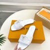 ルイヴィトン 靴 LV マレ ミュール 2025新作 ホワイト lv303410 N品 ヴィトン ミュール レディース - 画像 (8)