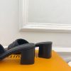ルイヴィトン 靴 LV マレ ミュール 2025新作 ヒール5cm レディース 1ADCUW ノワール - 画像 (3)