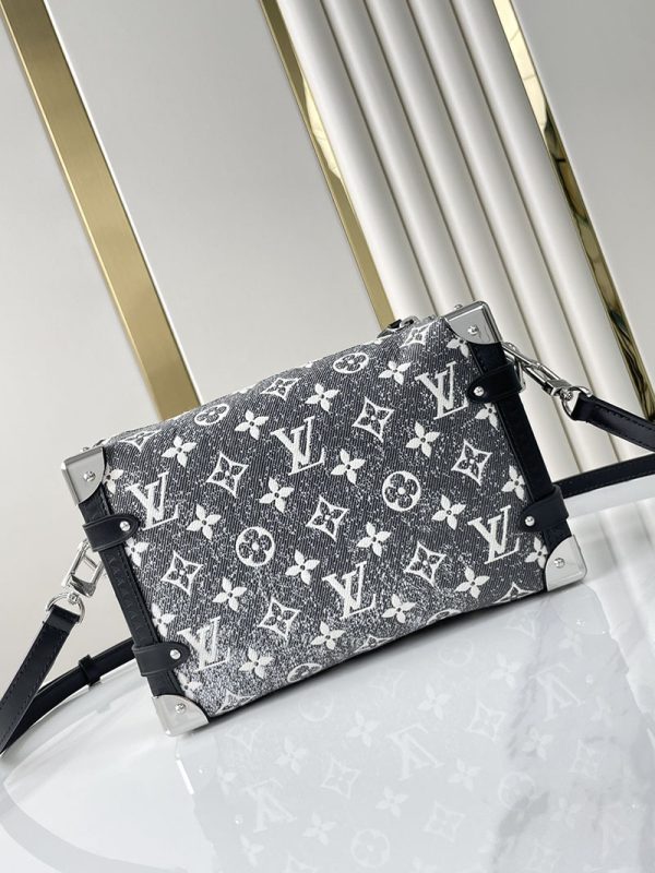 LOUIS VUITTON サイドトランク MM ショルダーバッグ レディース M21460 グレー 超N品 - 画像 (8)