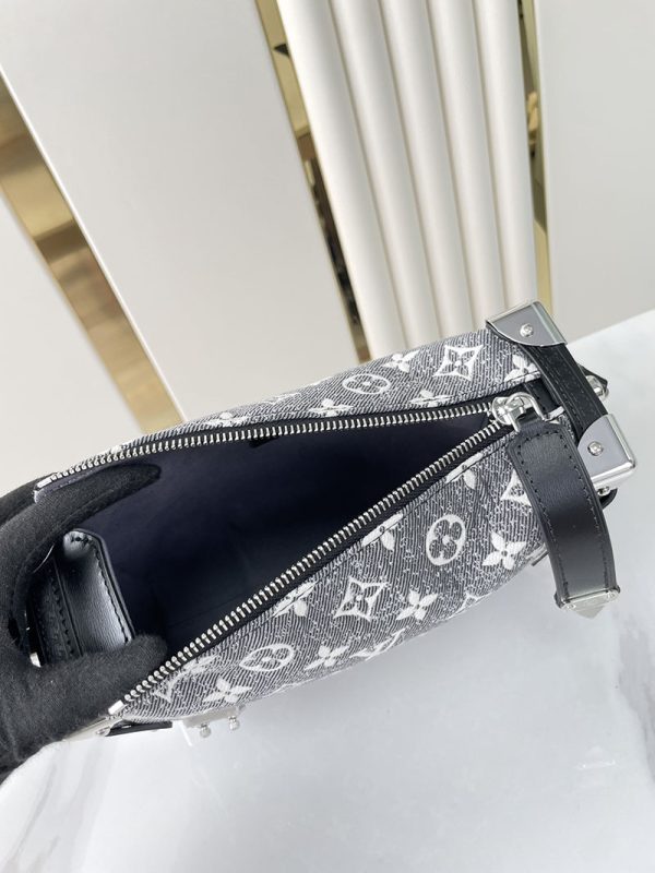 LOUIS VUITTON サイドトランク MM ショルダーバッグ レディース M21460 グレー 超N品 - 画像 (3)